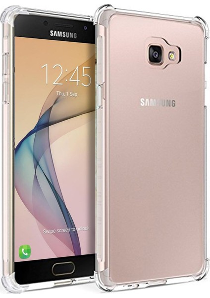 Shock Absorbing Kılıf Samsung Galaxy J7 Prime Şeffaf