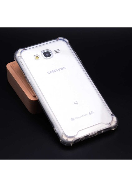 Shock Absorbing Kılıf Samsung Galaxy J7 Şeffaf