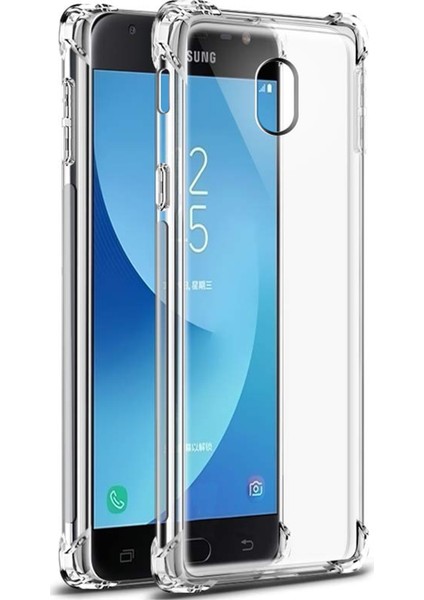 Shock Absorbing Kılıf Samsung Galaxy J7 Pro Şeffaf