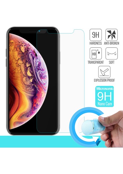 Apple iPhone XS (5.8'') Nano Cam Ekran Koruyucu Film