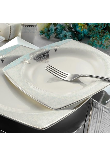 Bone Mare 62 Parça 9678 Desenli Yemek Takımı