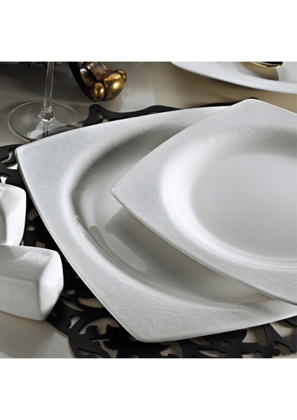 Bone Mare 62 Parça 9559 Desenli Yemek Takımı modelleri