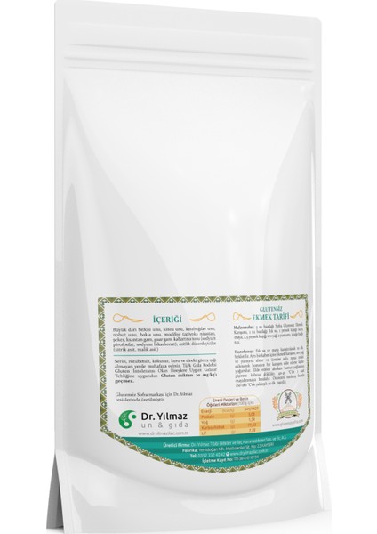 Gltensiz Sofra Ekmek Karışımı 1 kg
