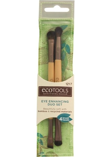 Eco Tools Eye Enhancing Duo Brush 2'li Göz Fırçası