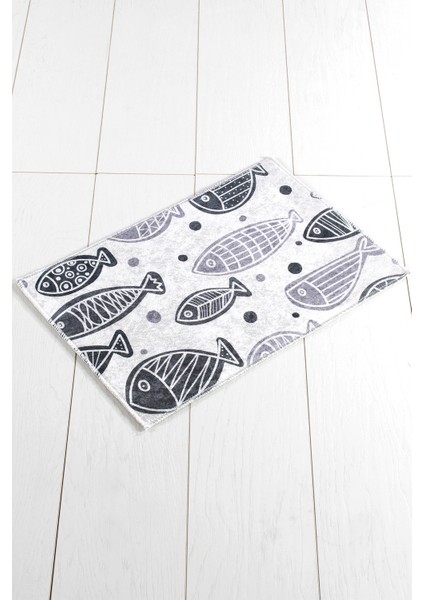 Fish White Djt 40X60 Cm