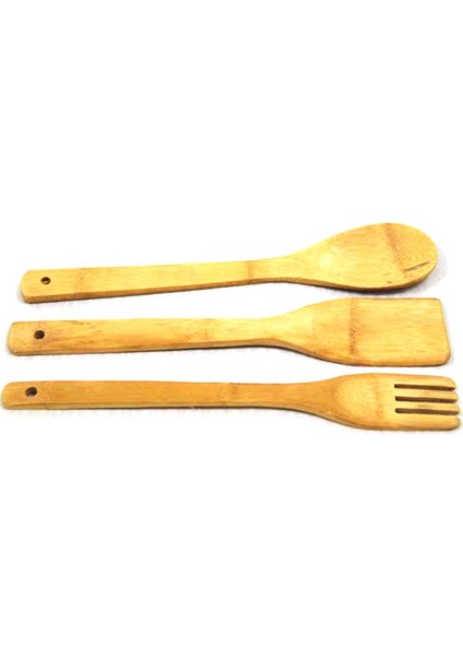 Bambu Kaşık Seti 3lü