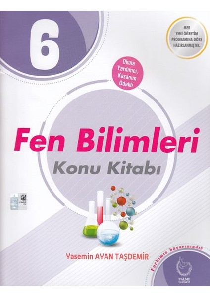 Palme Yayıncılık 6. Sınıf Fen Bilimleri Konu Kitabı