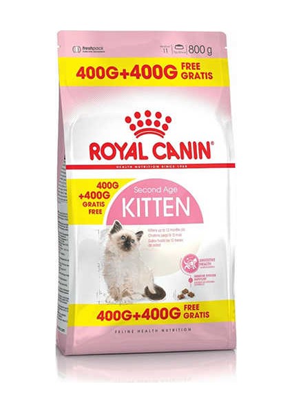 Kitten Yavru Kedi Maması 400 + 400Gr