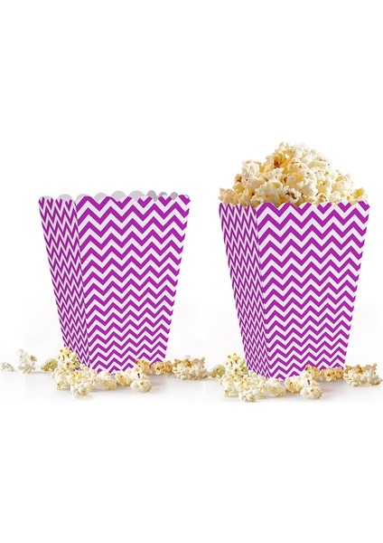 Mor Zigzag Mısır Kutusu 10'lu