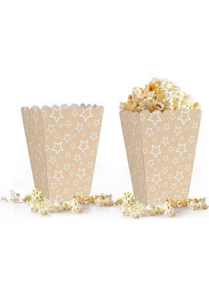 Krem Yıldız Mısır Kutusu 10'lu