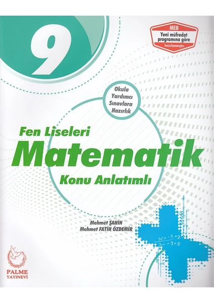 Palme Yayıncılık 9. Sınıf Fen Liseleri Matematik Konu Kitabı