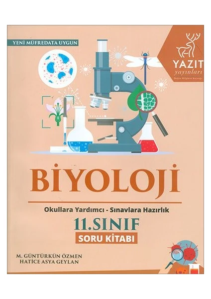 Yazıt Yayınları  11. Sınıf Biyoloji Soru Kitabı