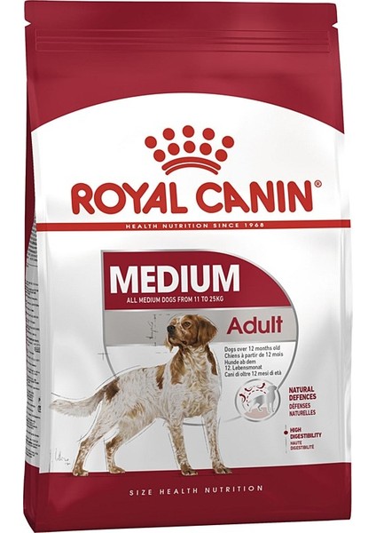 Medium Adult Orta Irk 15 kg Yetişkin Köpek Maması