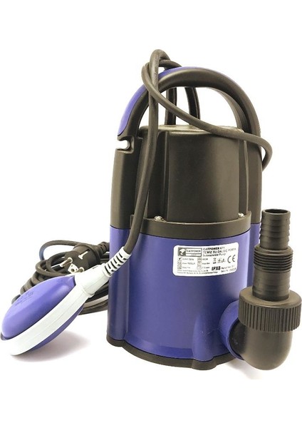 -671- Temizz Su Dalgıç Pompa, 400 W 7 Ton