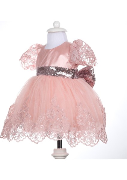 Kız Bebek Mevlüt ve Özel Gün Takımı Hediyelik Set Kısa Kollu Somon fiyatları