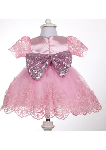 Bebek Pembe Elbise