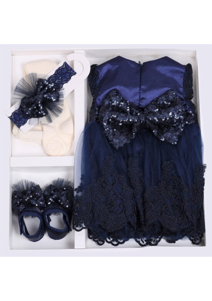 Bebek Lacivert Elbise fırsatları