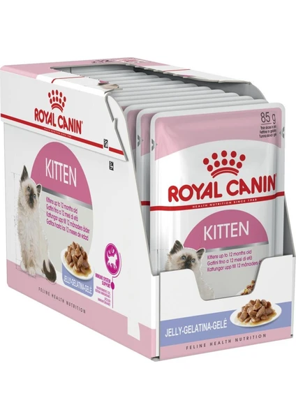 Royal Canin Jelly Kitten Instinctive Yaş Yavru Kedi Maması 85 Gr  x 12