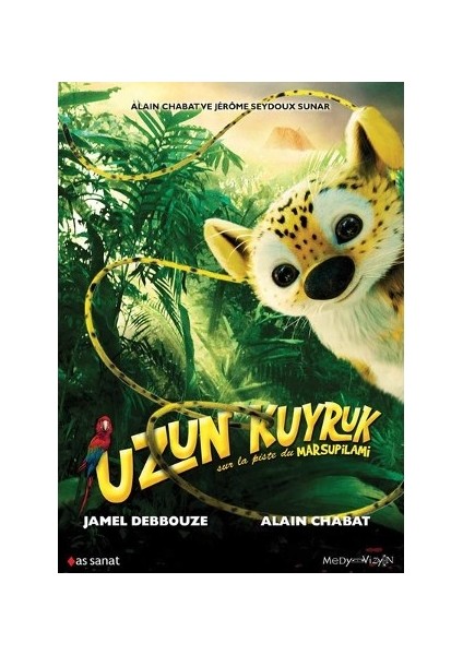 Uzun Kuyruk Sur La Piste Du Marsupilami Dvd