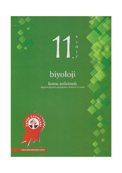 Zafer 11. Sınıf Biyoloji Konu Anlatımlı-Yeni