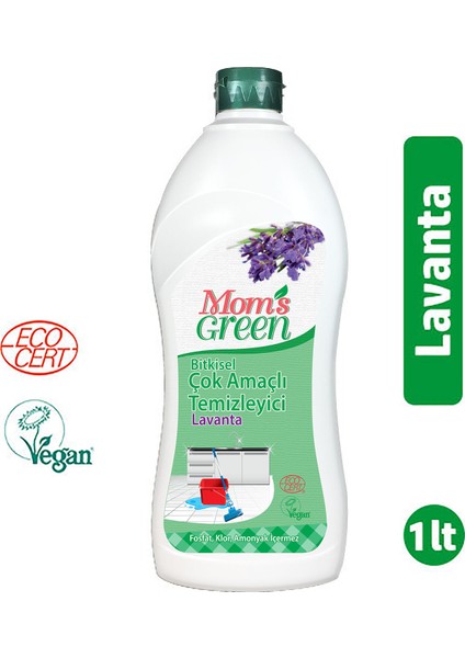 Mom's Green Bitkisel Çok Amaçlı Temizleyici - Lavanta