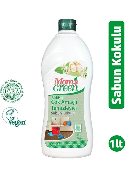 Mom's Green Bitkisel Çok Amaçlı Temizleyici - Sabun Kokulu