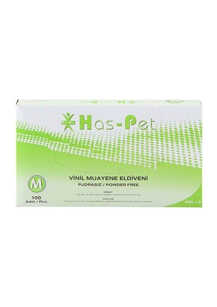 Vinyl Eldiven Pudrasız L