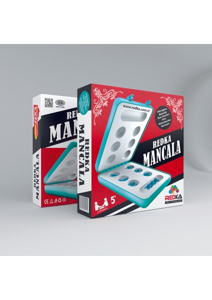 Mancala Mangala Kapaklı Plastik Zeka Mantık Ve Strateji Oyunu