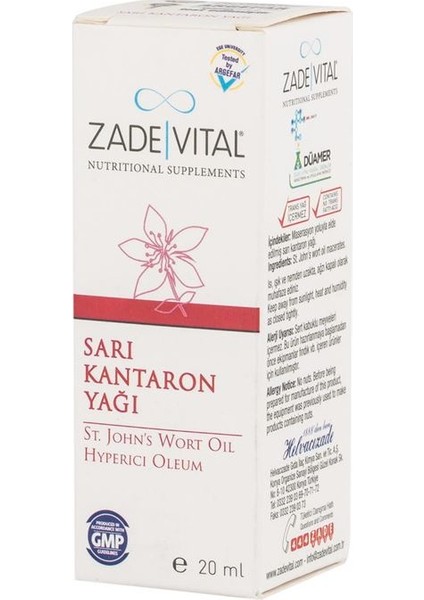 Sarı Kantaron Yağı 20 ml