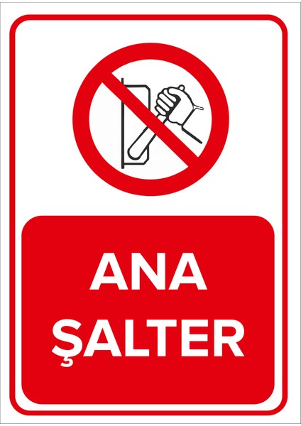 Ana Şalter Levhası (Dekote Malzeme)
