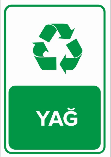 Geri Dönüşüm Yağ Levhası (Dekote Malzeme)