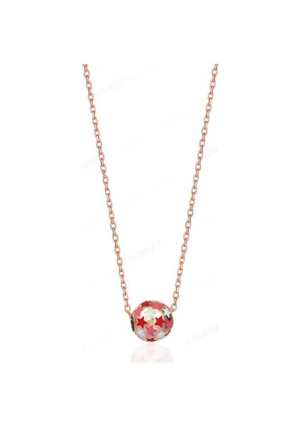 Yıldız Mineli Gümüş Kolye