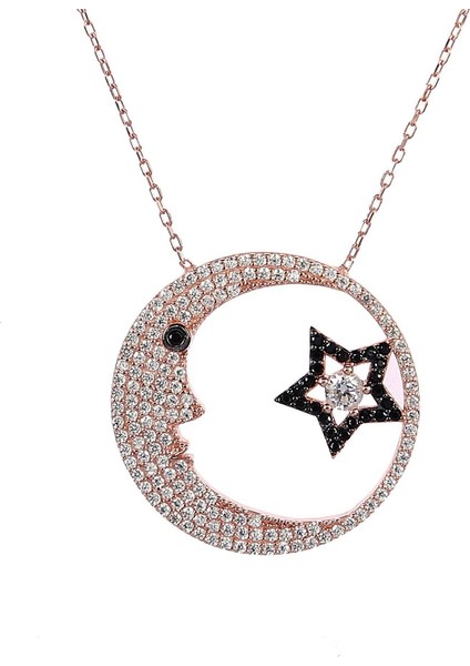 Ay Yıldız Aydede Gümüş Kolye