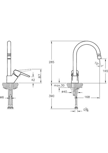 Marin S A42149 Eviye Bataryası, Krom