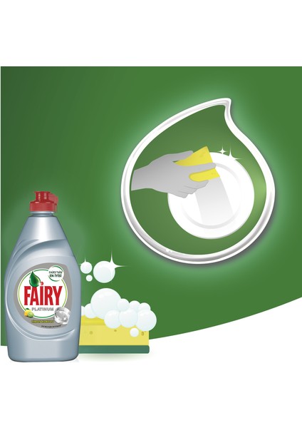 Platinum Sıvı Bulaşık Deterjanı Limon 870 ml 4'lü