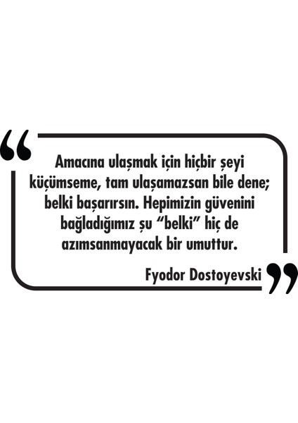 Dekoratif Duvar Yazısı Sticker 021