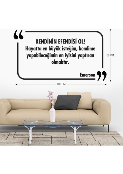 Dekoratif Duvar Yazısı Sticker 028