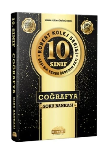 Robert 10. Sınıf Coğrafya Soru Bankası-Yeni