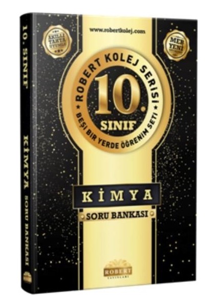 Robert 10. Sınıf Kimya Soru Bankası-Yeni