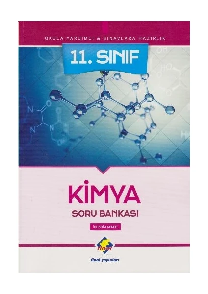 Final Yayınları 11. Sınıf Kimya Soru Bankası - Yeni - İbrahim Keser