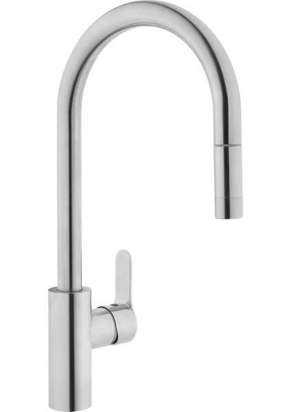 Inox A42153 Pull-Down Eviye Bataryası, Krom