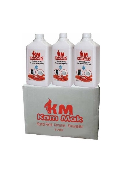 Kombi Petek Koruma Kimyasalı 1 Koli 9 Adet