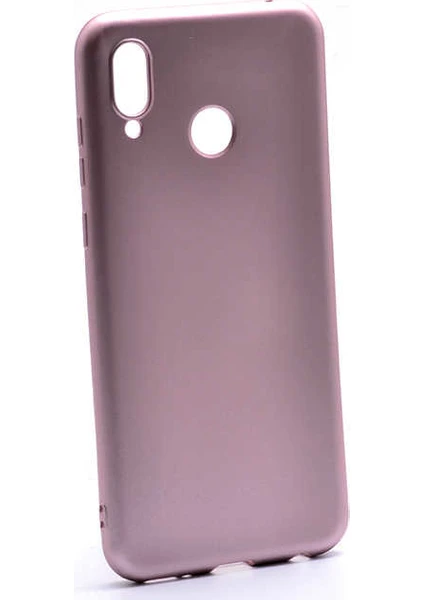 Case 4U Honor Play Kılıf Klasik Mat Renkli Yumuşak Premier Silikon Rose Gold