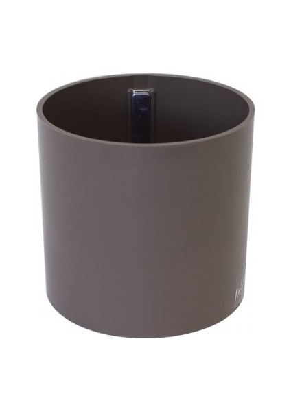 Silindir Manyetik Saksı 10 Cm - Kahverengi