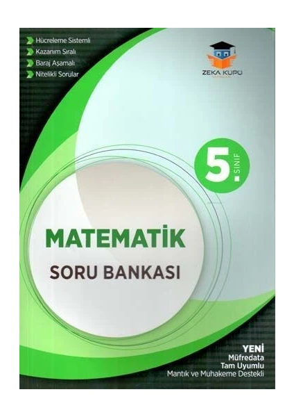 Zeka Küpü 2019 Yeni 5.Sınıf Matematik Soru Bankası