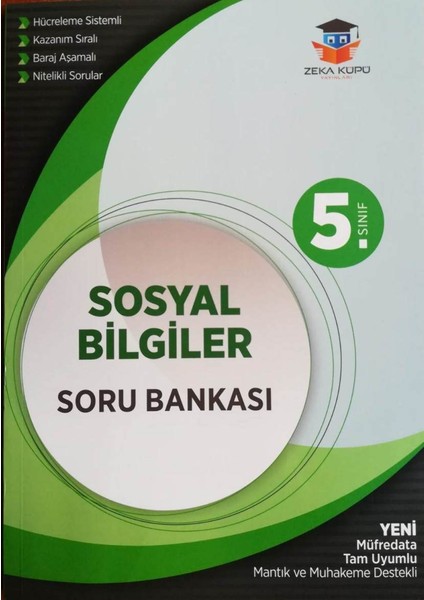 Zeka Küpü 2019 Yeni 5.Sınıf Sosyal Bilgiler Soru Bankası
