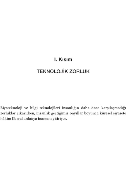 21. Yüzyıl İçin 21 Ders - Yuval Noah Harari