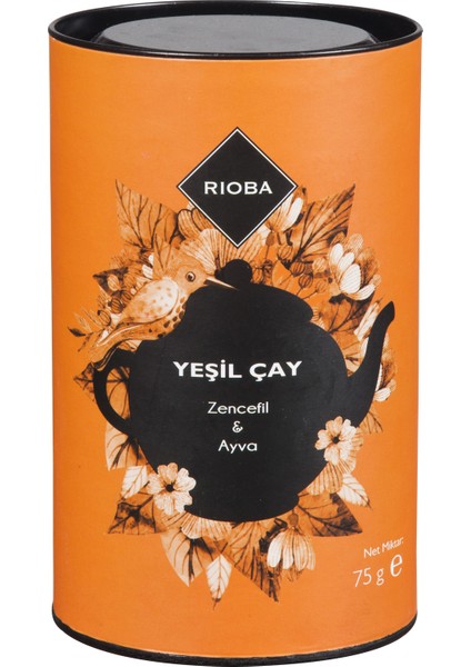 Yeşil Çay Zencefil & Ayva 75 gr