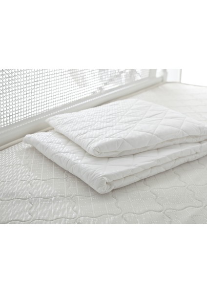 Battal Boy Yatak Koruyucu 190x200 Cm Beyaz