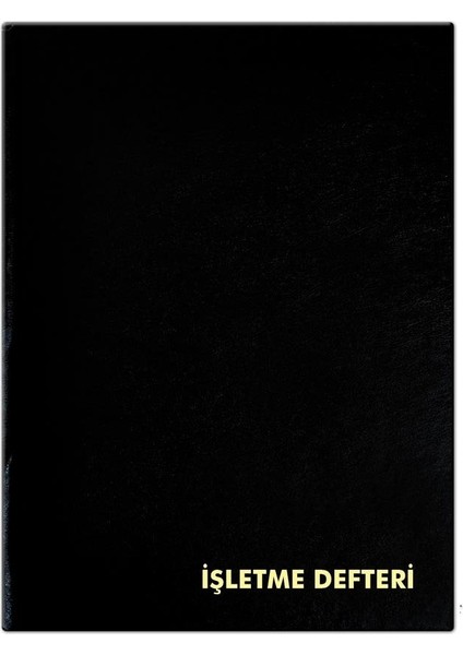 İşletme Defteri 72 Yaprak - 25x35 cm Ciltli